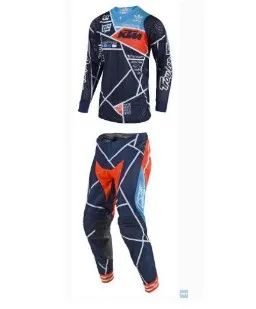 

TLD Racing Motocross Mountain Bike Set T-Shirt Pants Competition Wearable Breathable