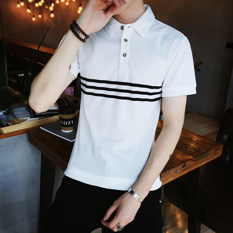 

Summer Men's Short Sleeve, New , Slipped Collar, Half Sleeve Summer Men's Fashion Clothes