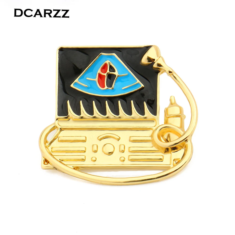 

2 Colors Heart Enamel Brooch,Surgeon Pin Medical Jewelry Heart Defect Gift for Doctor/Heart Surgeon/Nurse