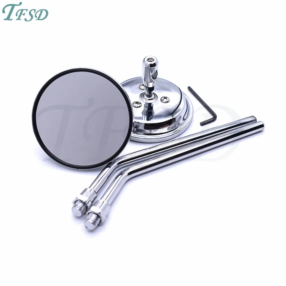 

Universal 10 mm motorcycle E-Bike rearview mirror scooter bicycle motorbike side mirror for BMW KTM Honda Suzuki Benelli Triumph