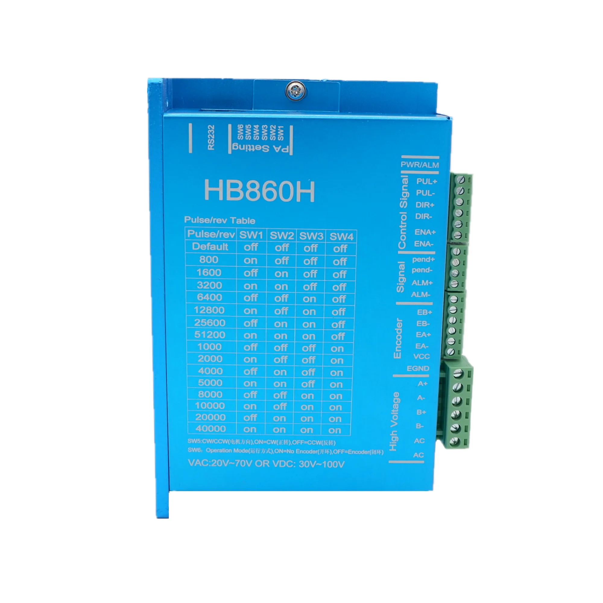 HB860H привод двигателя Nema 34 замкнутый контур шагового двигателя драйвер Hybird Servo контроллер для ЧПУ 86 Nema34 шаговый двигатель