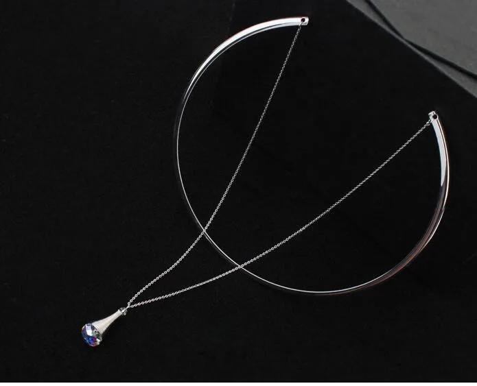 Swarovski Choker Necklace - Jn18*