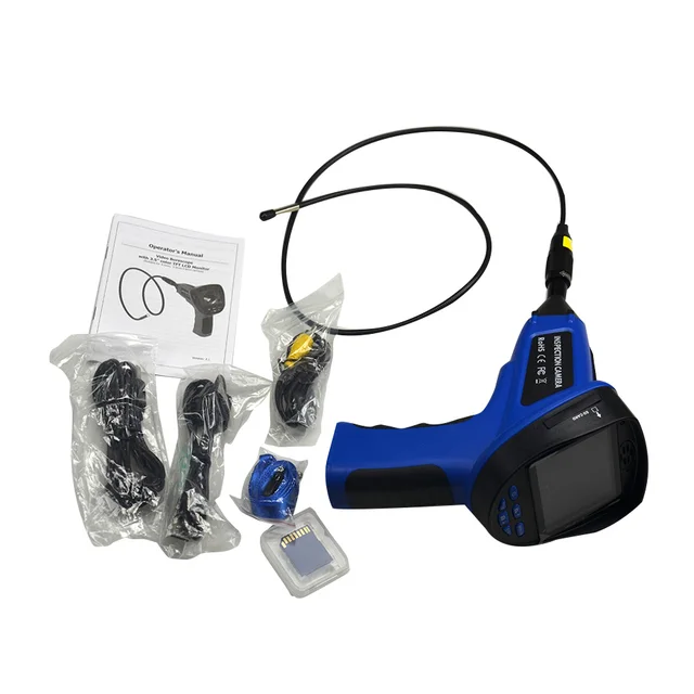 $US $180.42 Industrial Endoscope Inspecting Automotive Monitor Borescope 99E 4 LED Lamps 8.5mm LED Camera Car D