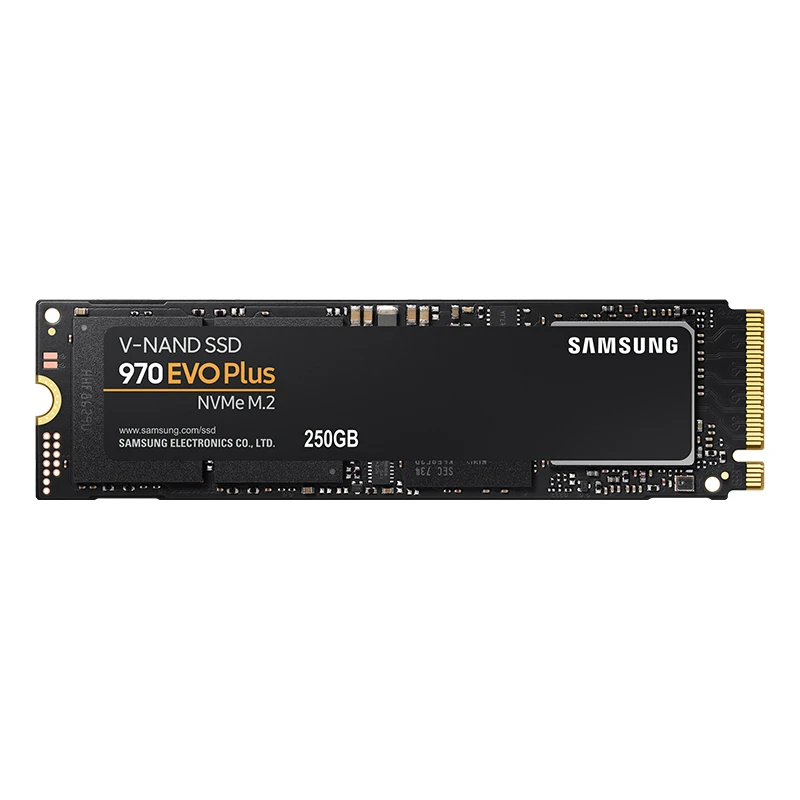 Samsung SSD 970 EVO Plus 250 ГБ 500 ГБ 1 ТБ NVMe M.2 2280 Внутренний твердотельный жесткий диск 970 Evo Plus SSD PCIe 3,0x4, NVMe 1,3