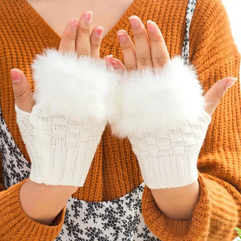 

Open-fingered Gloves Female Spring and Autumn Thin Sunscreen Driving Half-fingered Gloves Female Summer Thin Short Summer Long