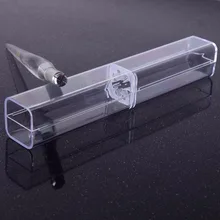 Бровей коробка для карандашей игла с микролезвием держатель микроблейдинг бровей ручка акриловая коробка для бровей аксессуар для татуажа