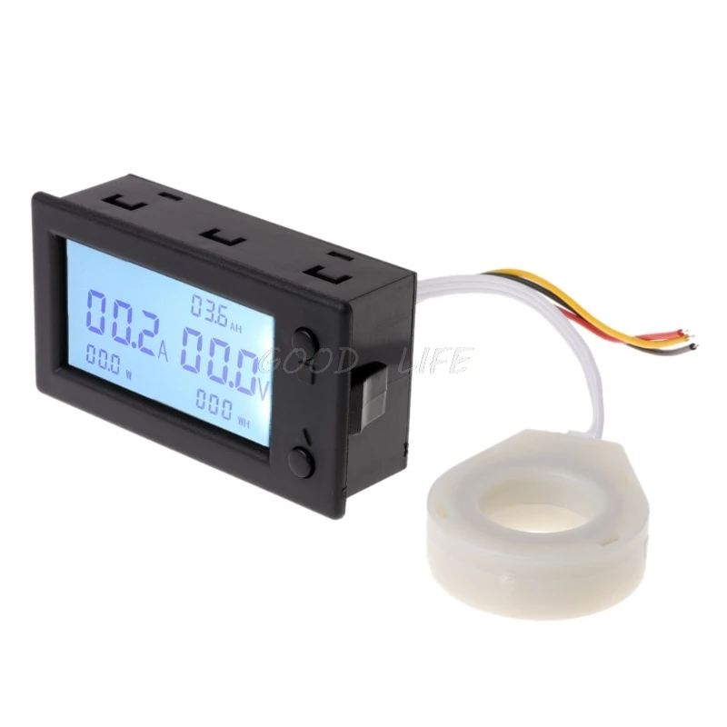 

DC 300V 100A 200A 400A digital Voltmeter Ammeter Battery Capacity coulometer Power electricity watt-hour meter With Hall sensor