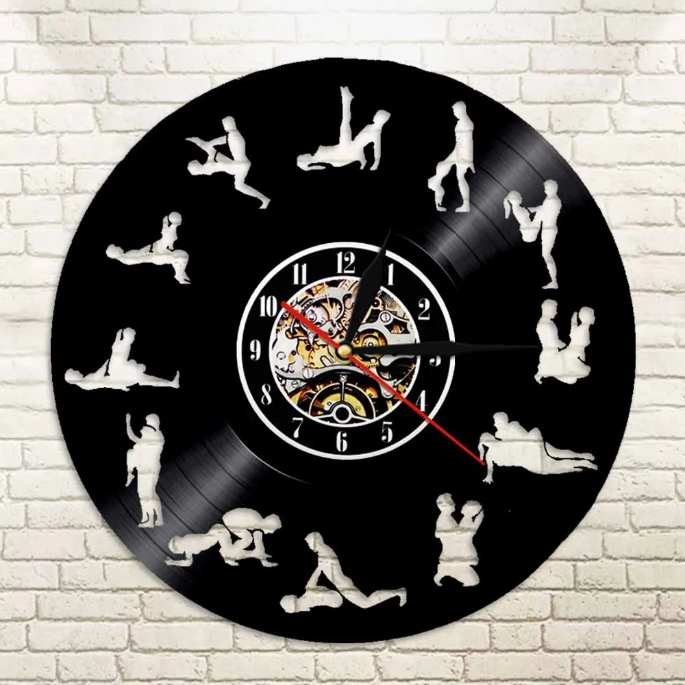 Buy 1Piece 24 Hours Sex Position Vinyl Record Wall
