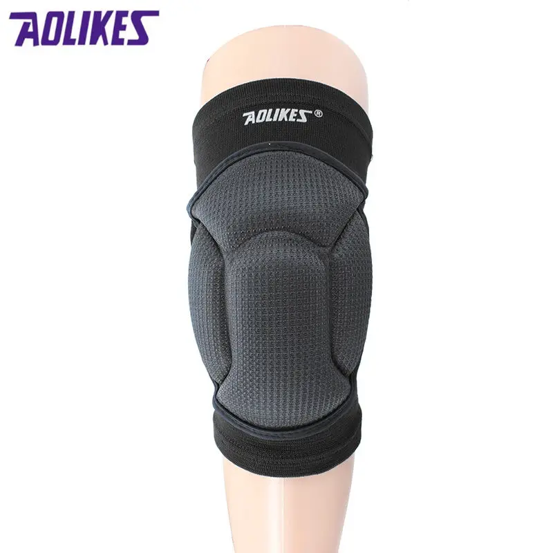AOLIKES 1Pair Sport Knee Pads Support Thicker Sponge Adjustable Durable Knee pad For Cycling