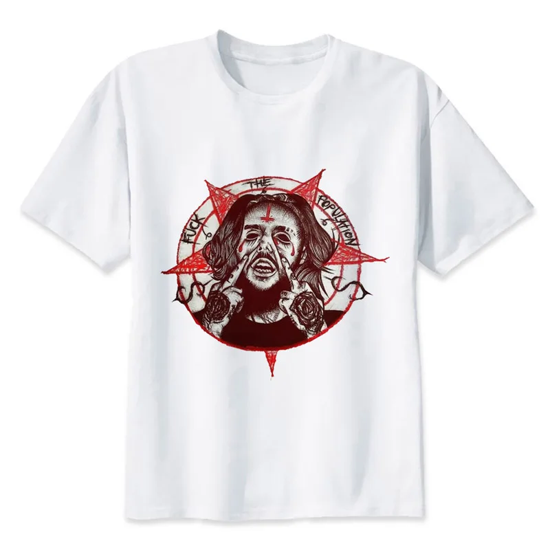 Suicide T shirt men summer t shirt boy print tshirt font b anime b font t