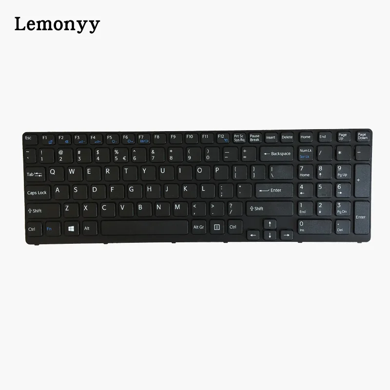 Клавиатура для ноутбука США для sony Vaio SVE17 SVE-17 sve 17 MP-11K73SU-920 AEHK57002303A черный английский