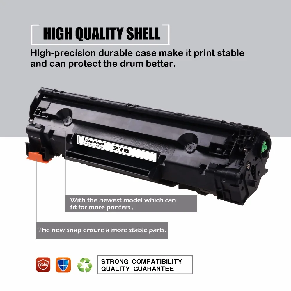 CE278A 278 78a 78 совместимый тонер картридж для LaserjetPro P1566 P1566N P1566DN 1566 P1606 P1606N принтер (2100