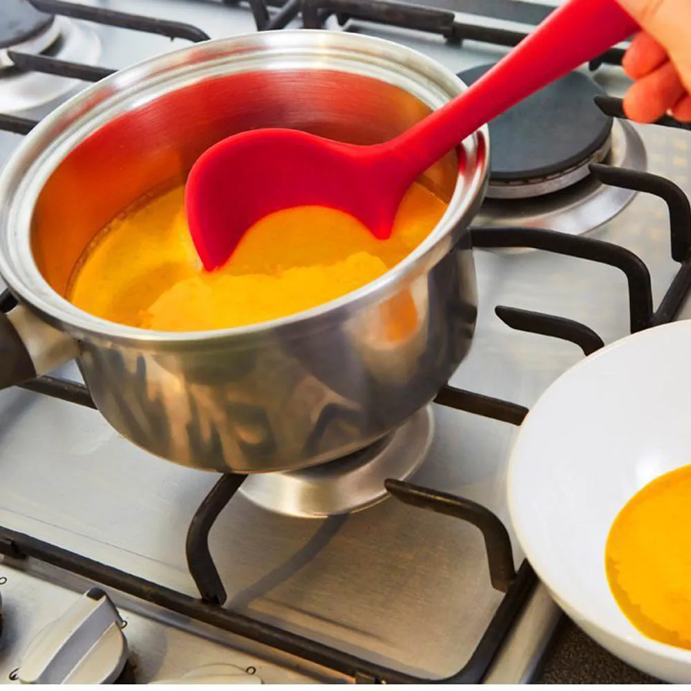 Kitchen Silicone Non-stick Cooking Spoon Spatula Ladle Egg Beaters Utensils Dinnerware Set Cooking Tools Accessories Supplies Kitchen Silicone Non-stick Cooking Spoon Spatula Ladle Egg Beaters Utensils Dinnerware Set Cooking Tools Accessories Supplies