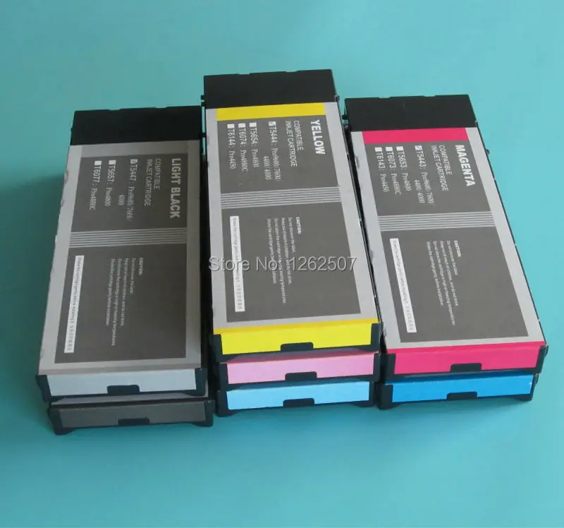 Для печатающей головки Epson 7600 9600 совместимый картридж с чернилами микросхема для