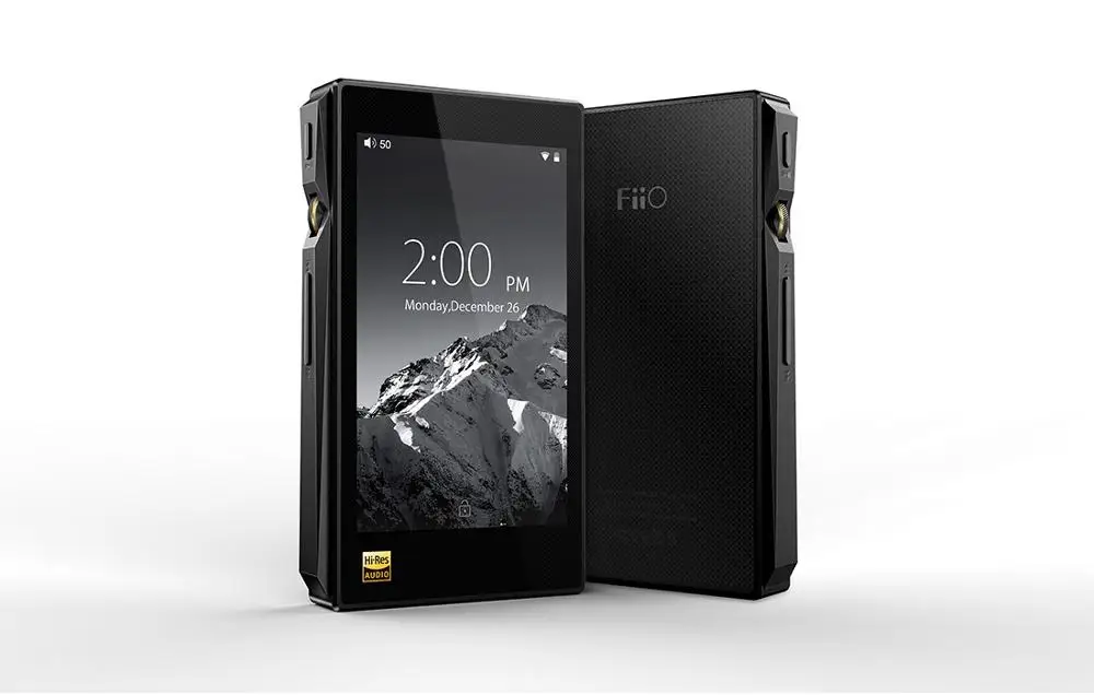 FIIO X5III X5 3nd Gen Android-based wifi Bluetooth APTX двойной AK4490 без потерь портативный музыкальный плеер с 32G встроенный накопитель - Цвет: Черный