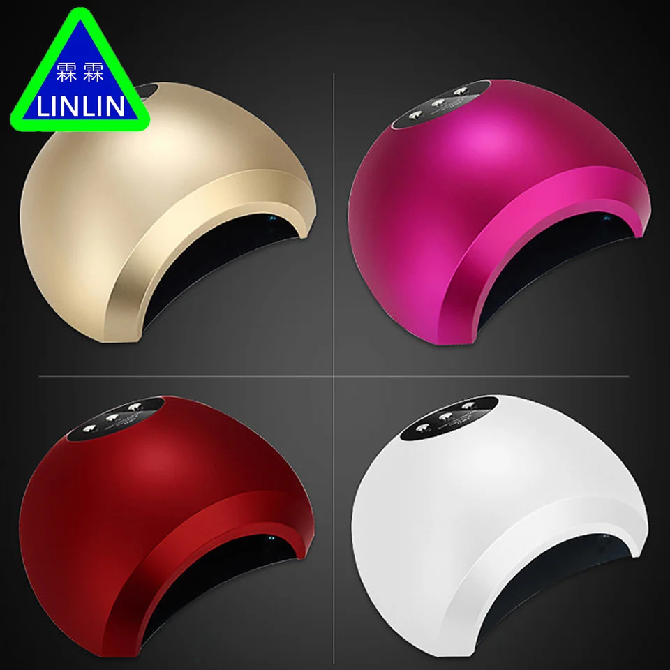 LINLIN Nail 48W intelligent induction double light phototherapy machine nail LED phototherapy baking lamp drying machine nail