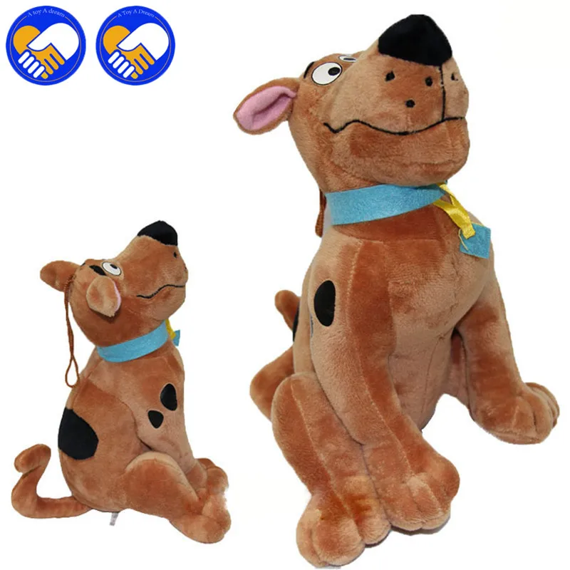 

A TOY A DREAM New 1piece 18/25cm Soft Plush Cute Scooby Doo Dog Cute Dolls Stuffed Plush Toy New Year Xmas Gifts