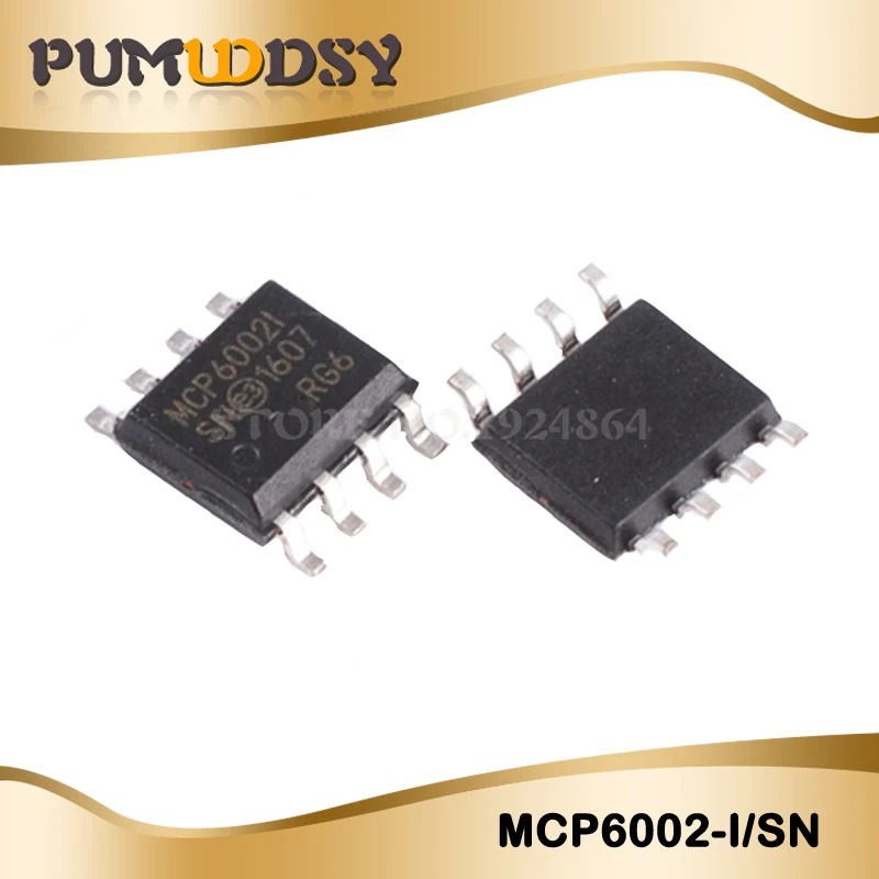 100 шт. MCP6002-I/SN MCP6002 SOP8 SMD новое и оригинальное IC