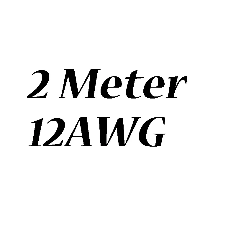 10/12/14/16/18/20/22/24/26 AWG силика гель провода кабеля для радиоуправляемой модели, "сделай сам" и хобби игрушки, Батарея ESC жильный кабель - Цвет: 12AWG 2 Meter
