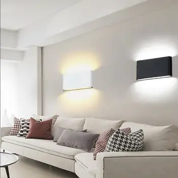 

High Power 8W 14W COB LED Wall Lamp IP65 Dimmable Indoor and outdoor LED Wall Mounted light AC85-265V for Living Room Bedroom