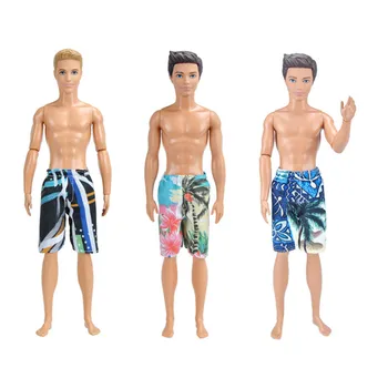 Ken the Boyfriend Swimming Pants Outfits for Barbie BJD Doll Clothes Accessories Play House Dressing Up Kids Toys ken the boyfriend swimming pants outfits for barbie bjd doll clothes accessories play house dressing up kids toys