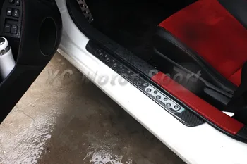 

Car Accessories Carbon Fiber Door Sill Fit For GT86 FT86 ZN6 FR-S BRZ ZC6 Door Sill Car-styling