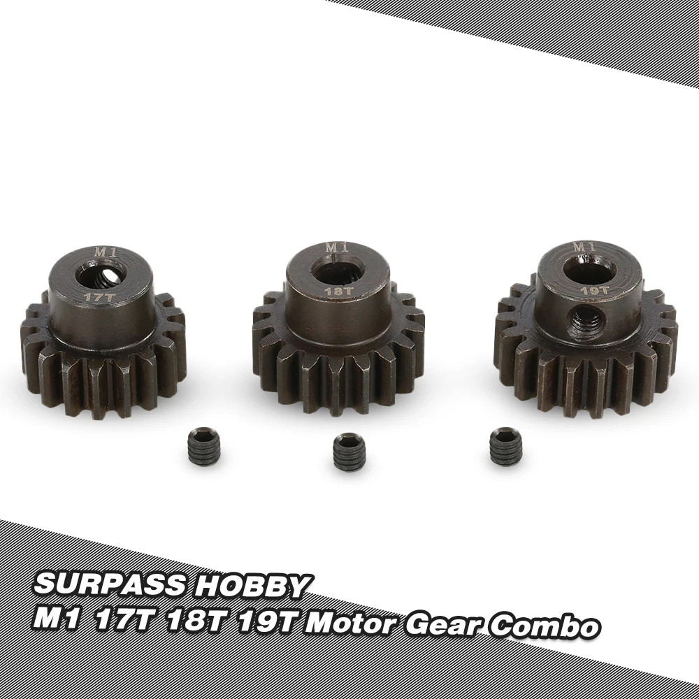 SURPASS HOBBY M1 11T 12T 13T /14T 15T 16T /17T 18T 19T /20T 21T 22T Шестерня двигателя для 1/8 RC автозапчастей