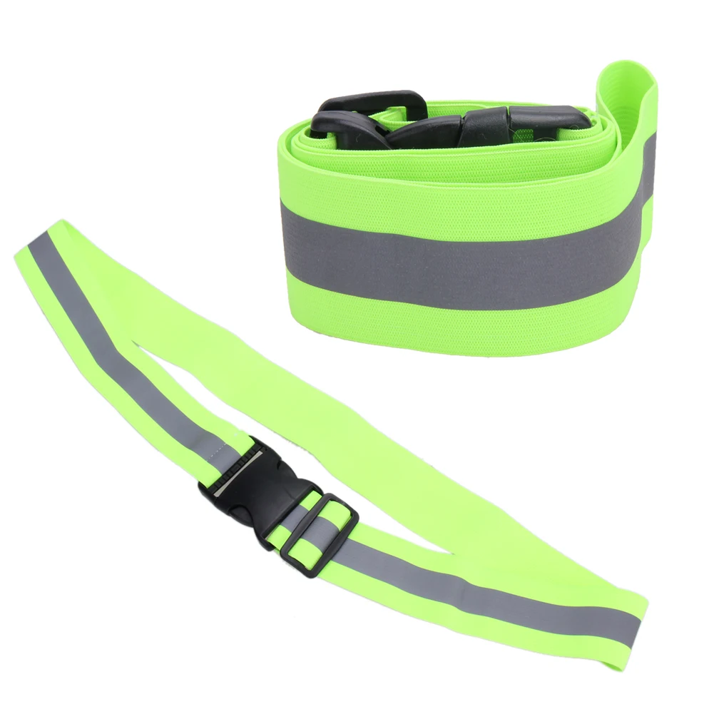 Unisex Safety Cycling Reflection Belt High Visibility Night Warning