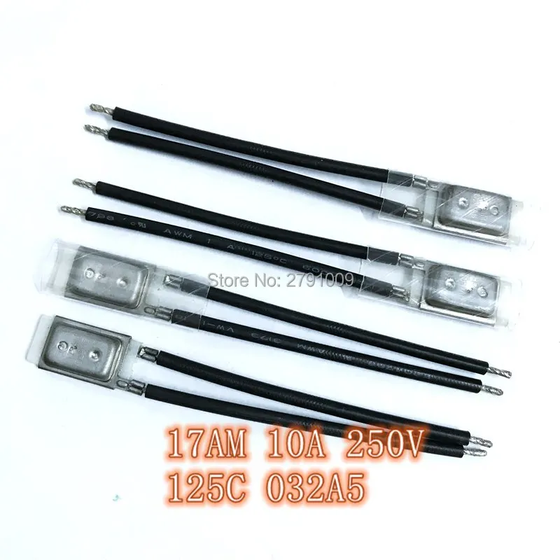 2 x 150 C Manual Reset Thermostat normal fermé Interrupteur à température 250 V 10 A