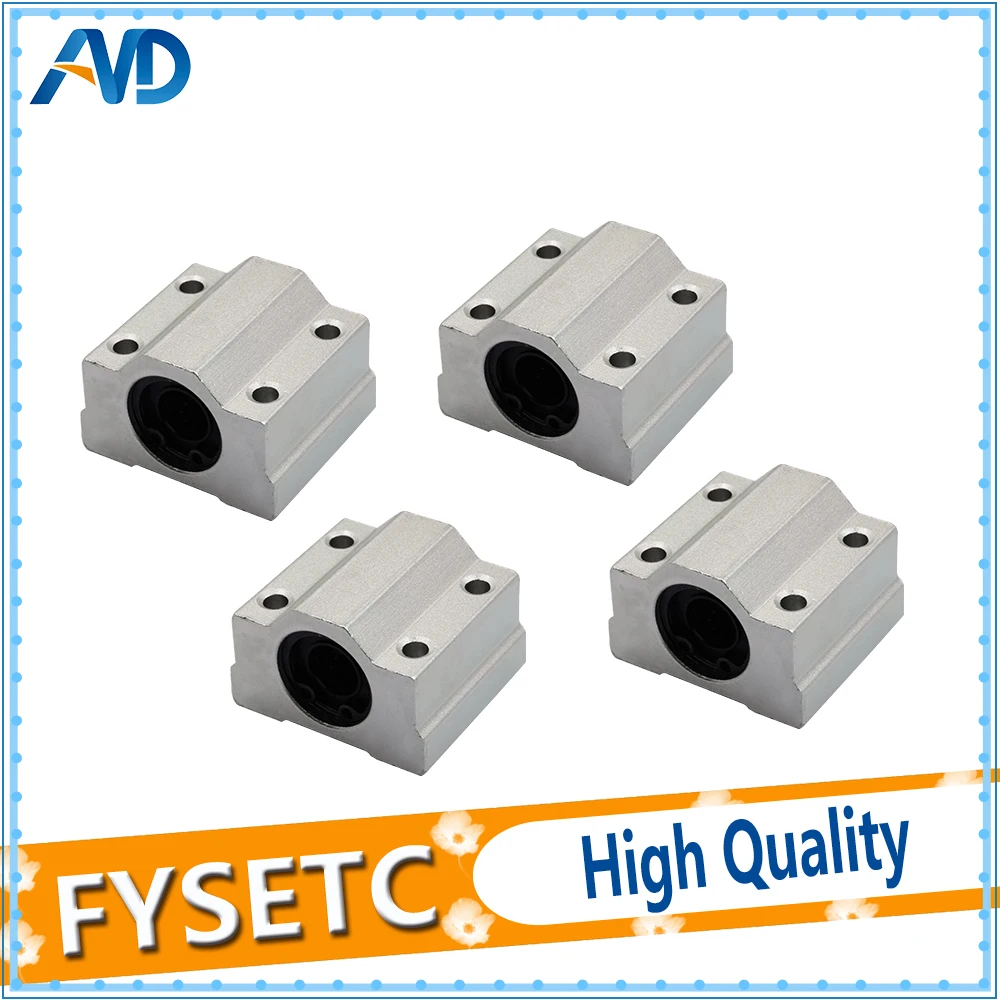 8mm Linear Rail Double SC8UU 3D Printer SC8LUU Bearing /& Bracket Rod Shaft