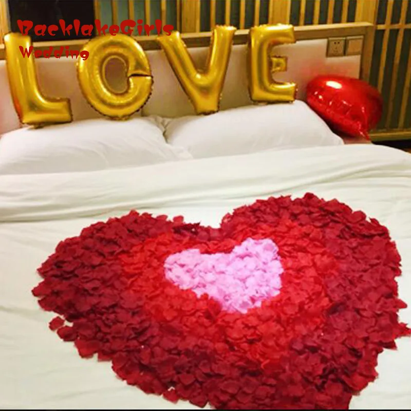 Very Cheap Silk Rose Flower Petals 2000 Pcs Lots Accesoires