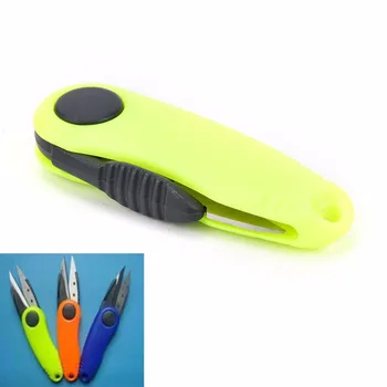

1Pc Stainless Steel Fish Use Scissors Multi-purpose Fishing Tackle Fold Scissor Accessories Fishing Line Cut Clipper
