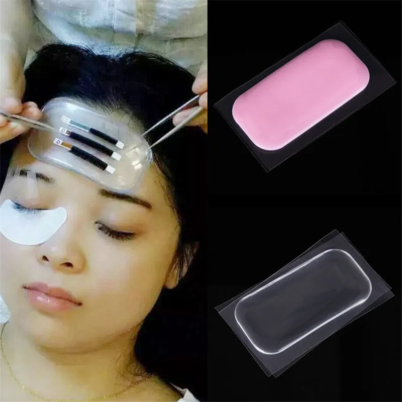 1Pcs Silicone Pad Eye Lashes Holder Professional Beauty Salon Isolated Patches Reusable False Eyelash Grafting Tools