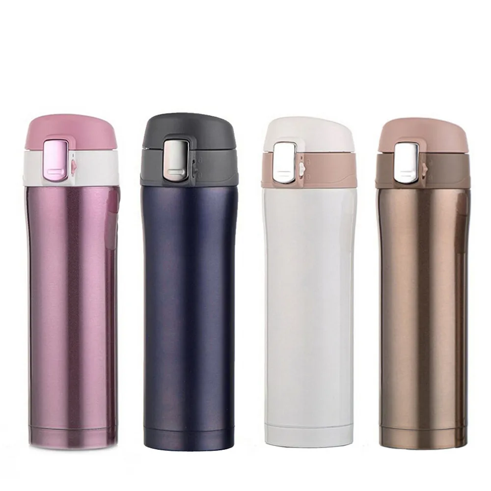 

2019 New hot Travel Mug Office Coffee Tea Water Bottle Cups Stainless Steel Cup drop shipping