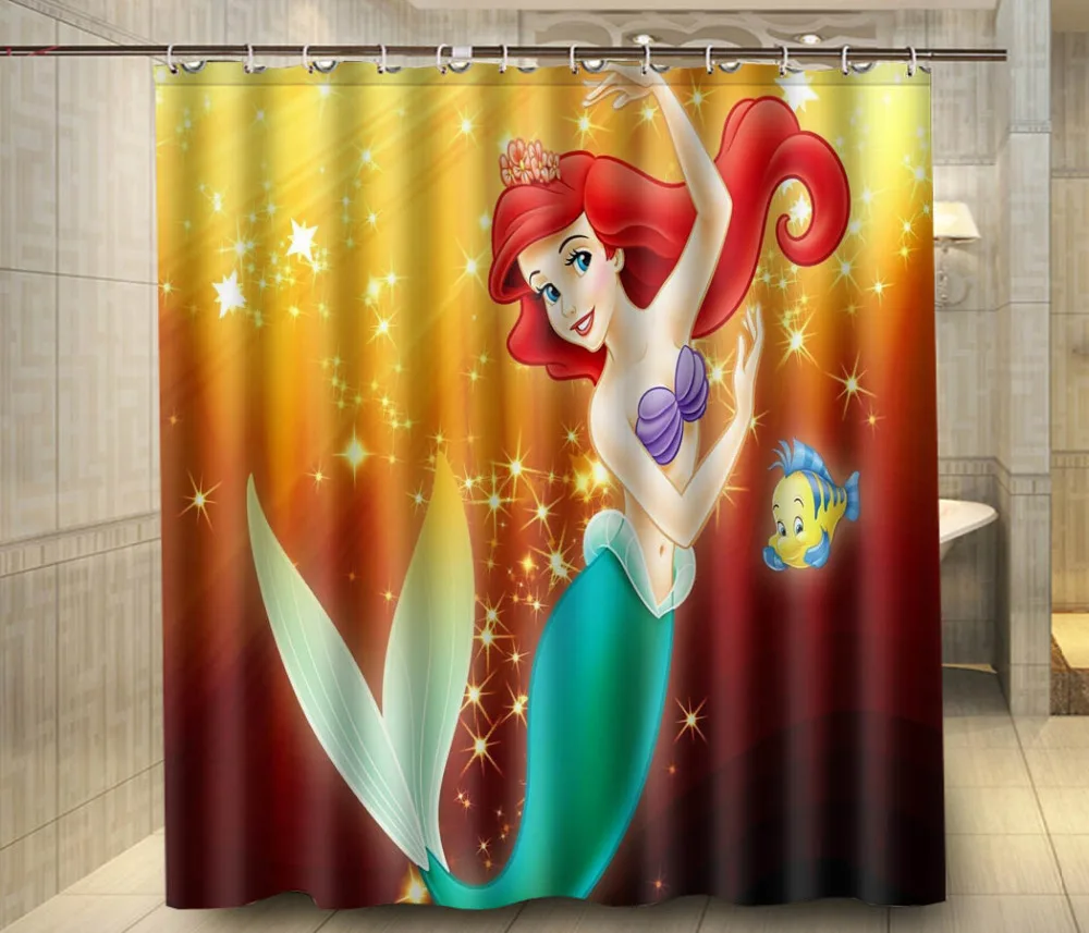 The Little Mermaid Ariel Fairytale New custom Fashion Shower Curtain