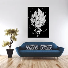 

DRAGONBALLAF comics and animation Sticker Logo Decal Vinyl Wall Decals Pegatina Quadro Parede Decor Mural Sticker1