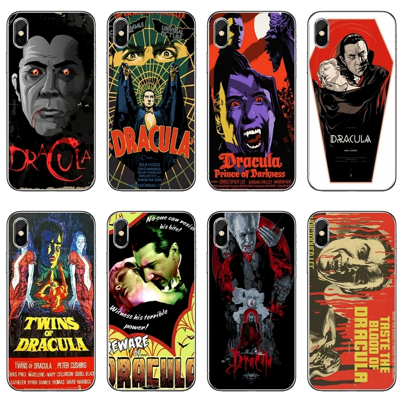

Dracula Horror Movie For Huawei P20 P10 P9 P8 pro Lite plus pro P Smart Mini Nova 2 3 3I TPU Soft phone cover case