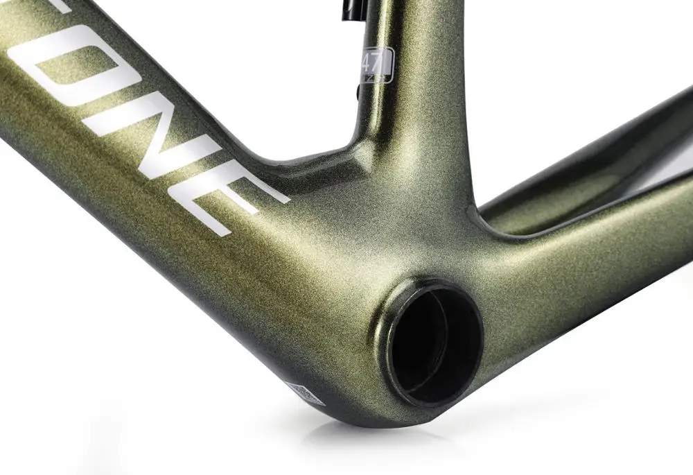 Flash Deal ROLLING STONE FINDER Road Carbon Frame set UCI Aero road frame set Chameleon Gold Green  45cm 47cm 50cm 52cm 54cm 5