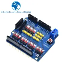 Placa de expansión TZT V5 con Sensor, placa de expansión para Arduino UNO R3 V5.0, placa de expansión V5 con Sensor electrónico