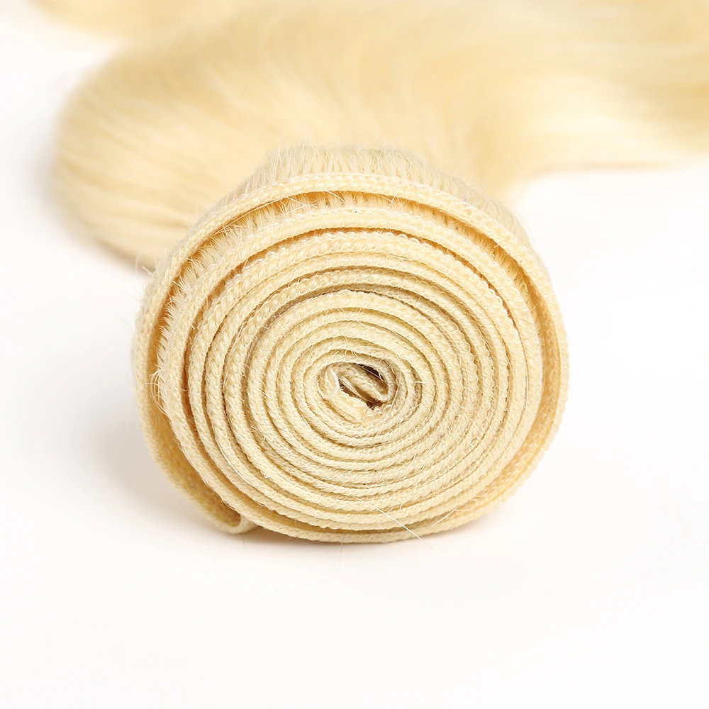 Body Wave Human Hair Weave Bundles 1 PCS EUPHORIA Brazilian Ombre Black Blonde 613 Color Hair Extensions 100% Remy Hair Weaving