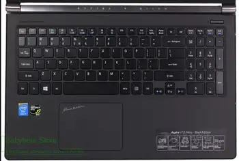 

Silicone laptop keyboard cover for Acer Aspire V15 Nitro Black BE VN7-571G 572G 573G