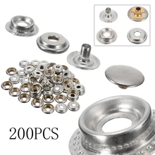 200x лодка морской холст застежка защелка кнопки гнездо Резьбовые Заклепки комплект