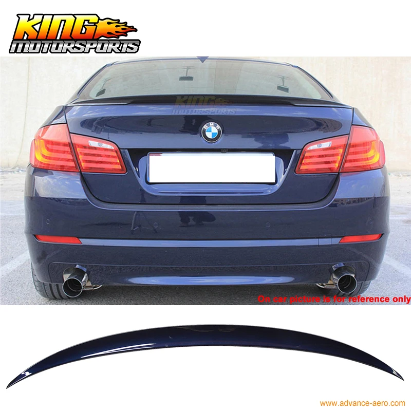 Спойлер для багажника BMW 5-Series F10 Sedan OEM подходит 11 12 13 14 15 совпадений # A89 Imperial Blue |