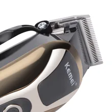 Rechargeable Hair Trimmer Professional Head Clipper Haircut Shaving Machine Cutting Beard Removal Tool Barber Electric KM-1990