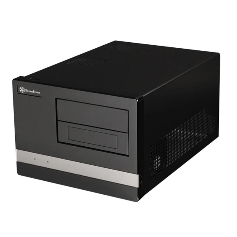 

Sst-sg02b-f black sg02 htpc matx mini itx computer case usb3.0