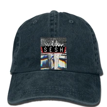 Хип-хоп Бейсбольные кепки с принтом Мужская Шляпа Кости SESH Женская кепка