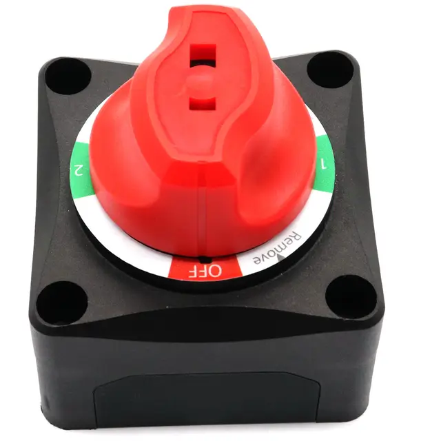 1000A Battery Switch Rotary Switches for Racing Car / RV / Car LED Battery Disconnect Switch 1 2