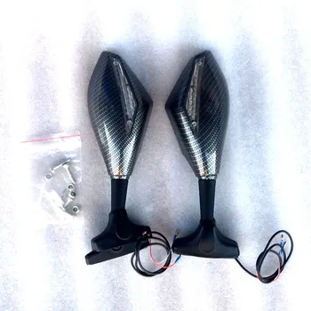 

Motorcycle Rearview Mirror with turning light For Kawasaki ZZR250 ZXR250 NINJIA 250R 2008-2012 250R EX250 2009 2010 2011 2012