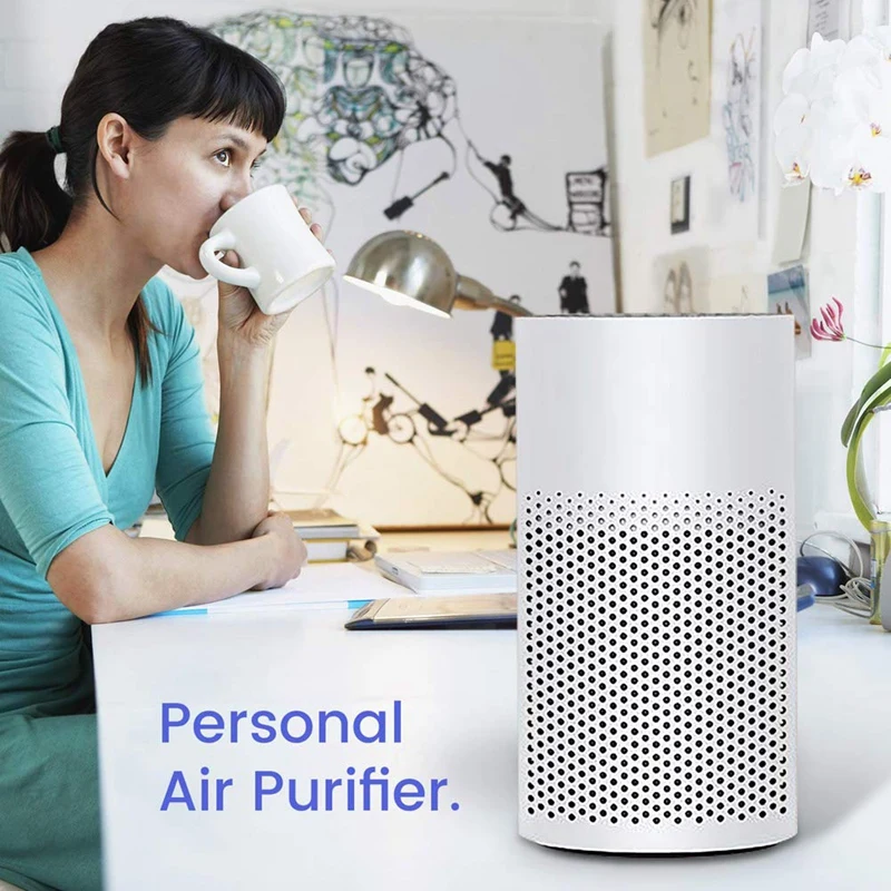 Kaufen Hot 3 In 1 Mini Luftreiniger Mit Filter Tragbare Ruhig Mini Luftreiniger Persönliche Desktop Ionisator Luft Reiniger, für Zu Hause, Arbeit,