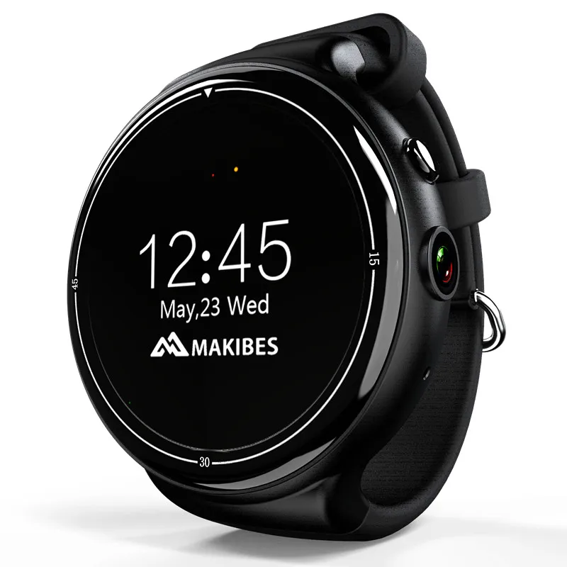 201 Новый I4 AIR ОС Android 5 1 монитор сердечного ритма Смарт часы телефон 2 г + 16 Камера WI FI